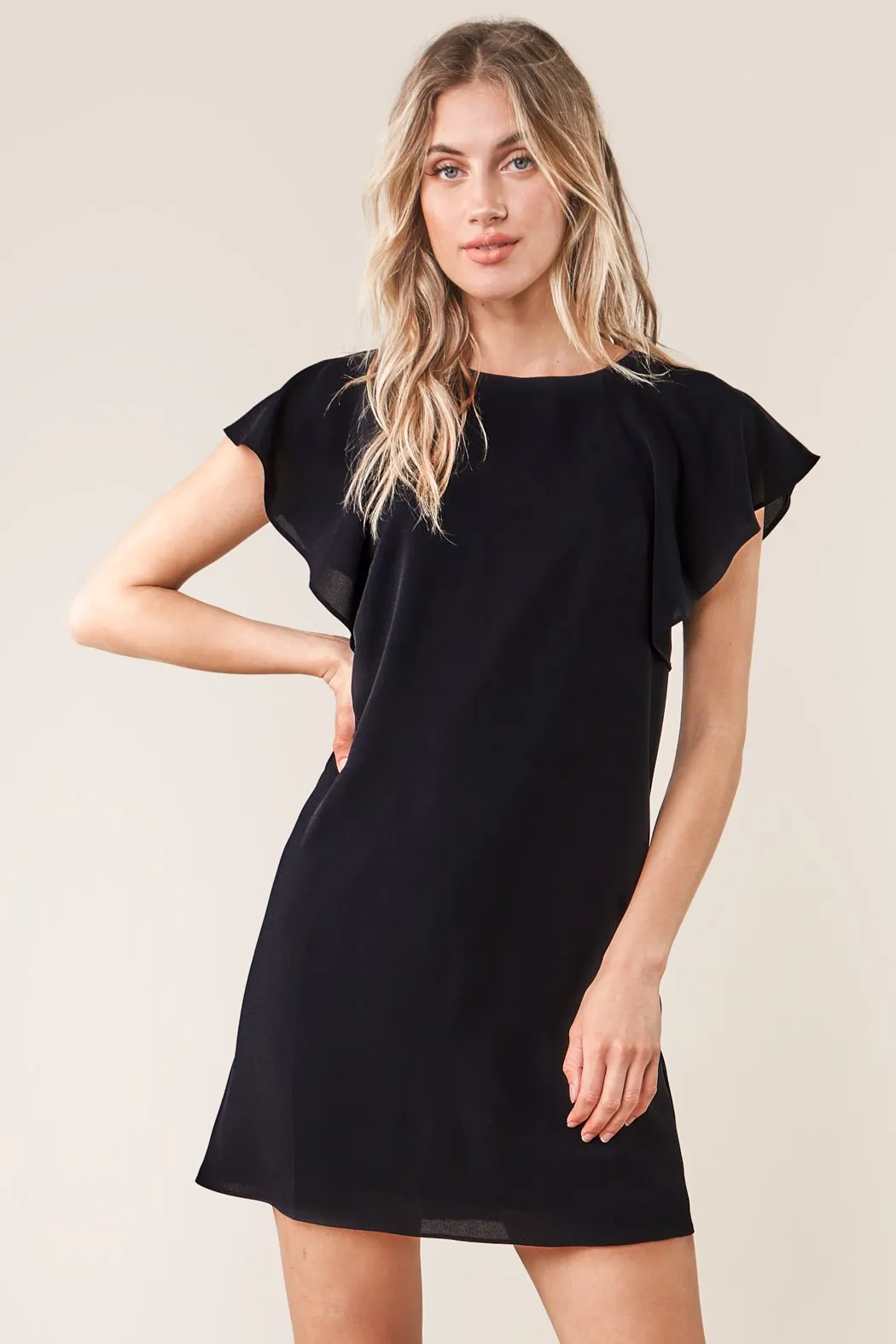 Ardin Bat Wing Shift Dress