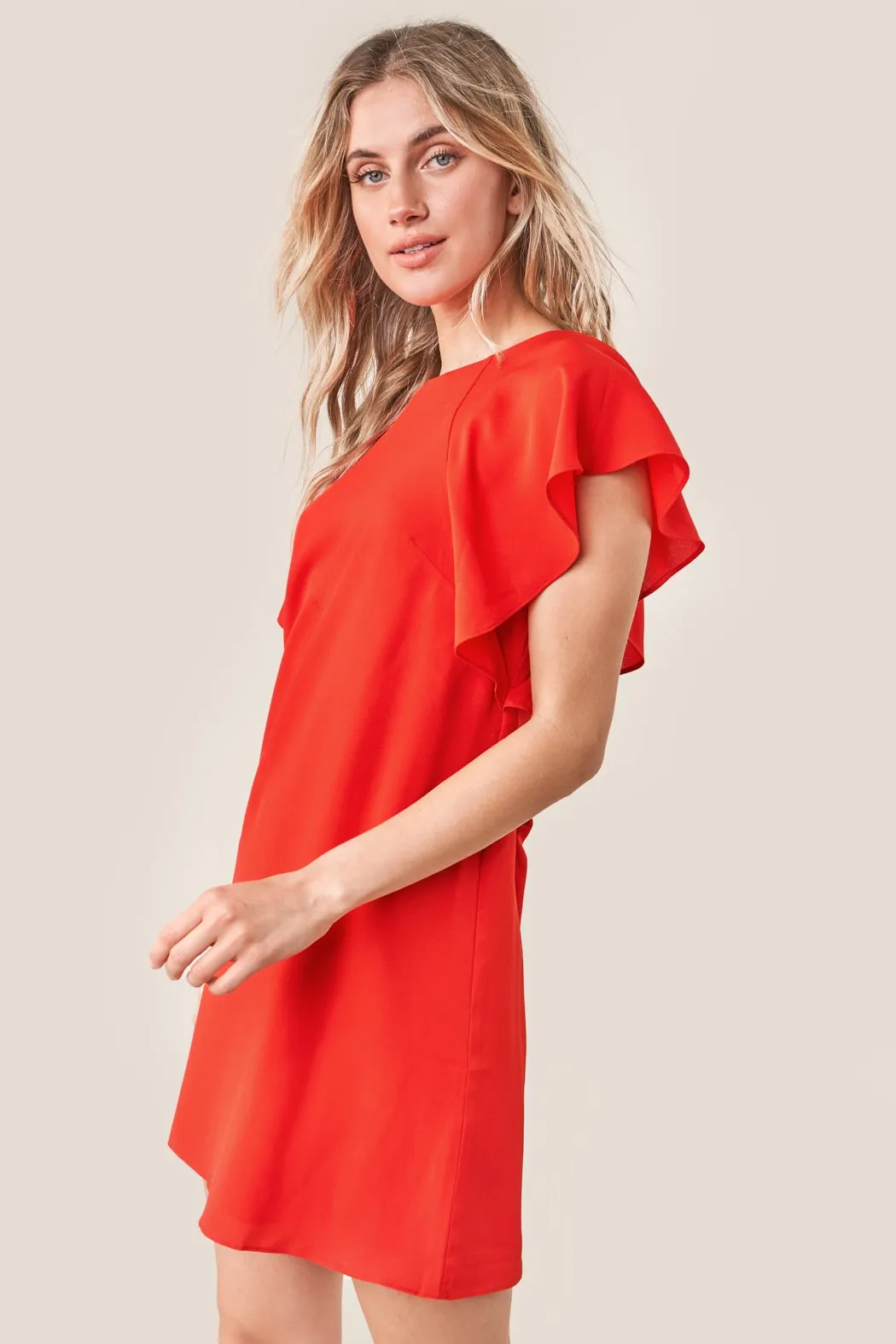 Ardin Bat Wing Shift Dress