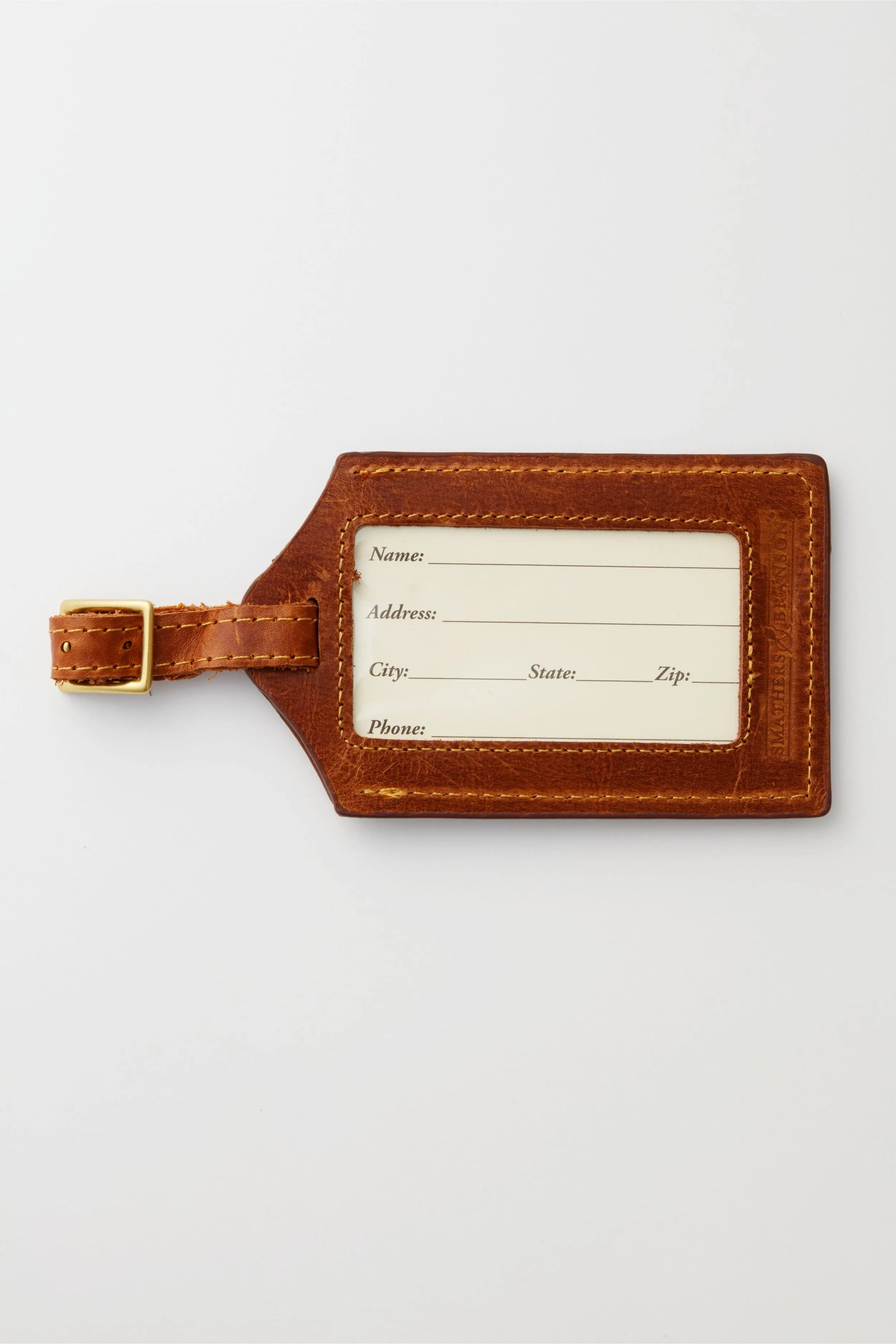 Beer Flight Needlepoint Luggage Tag