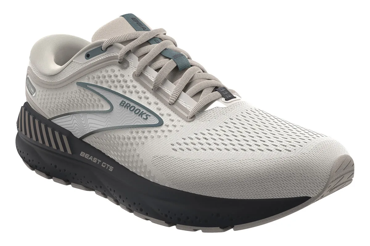 Brooks Beast GTS 23 4E Chateau Grey/White/Blue Mens