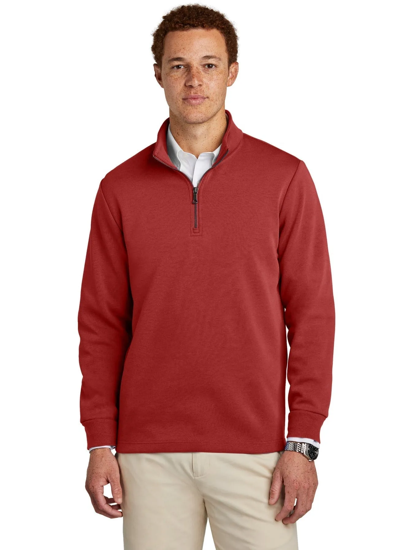 Brooks Brothers Double-Knit 1/4-Zip