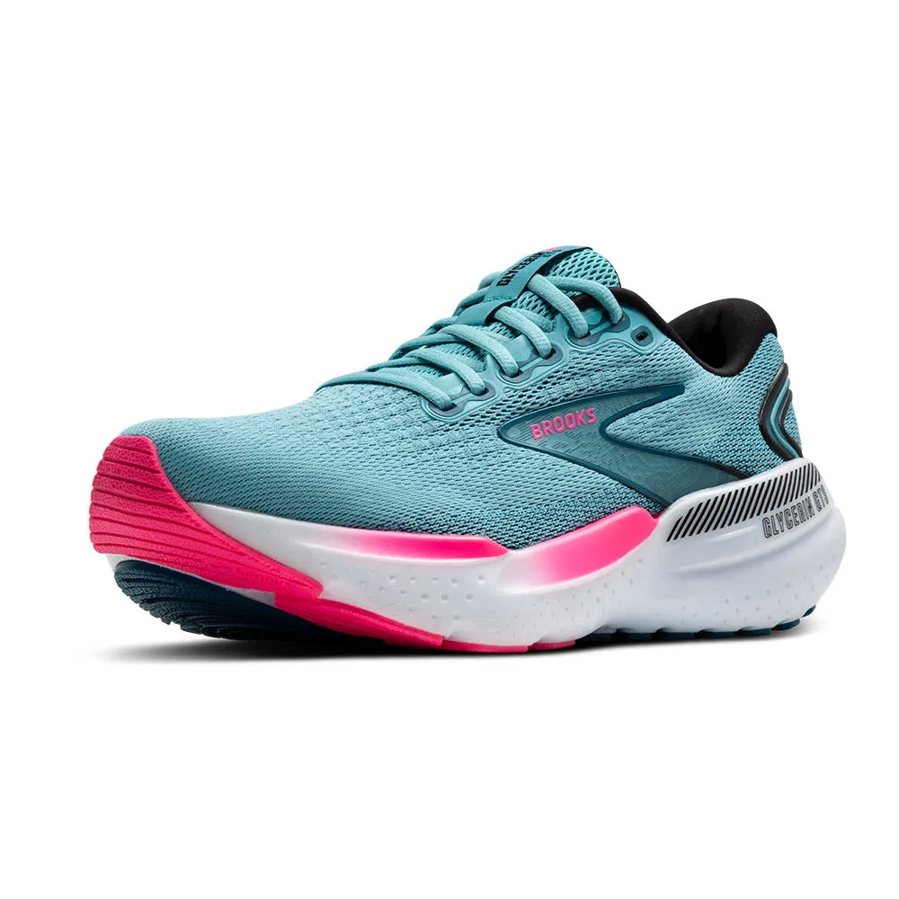 Brooks Glycerin GTS 21 (Womens) - Moroccan Blue/Aqua/Pink