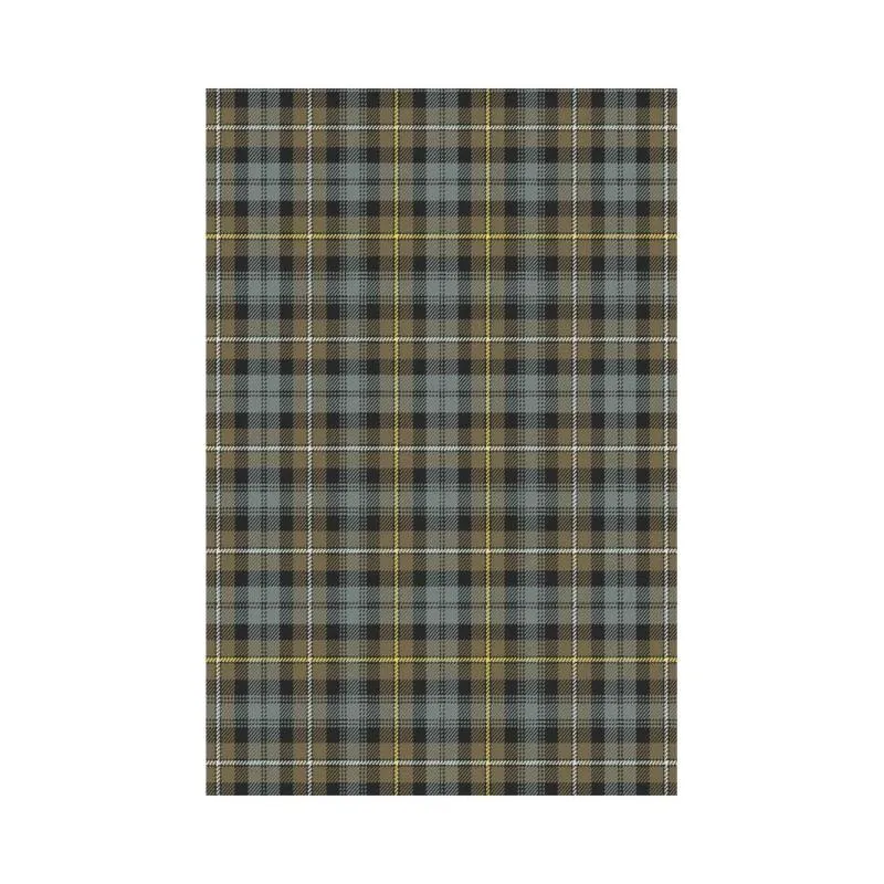 Campbell Argyll Weathered Tartan Flag K7