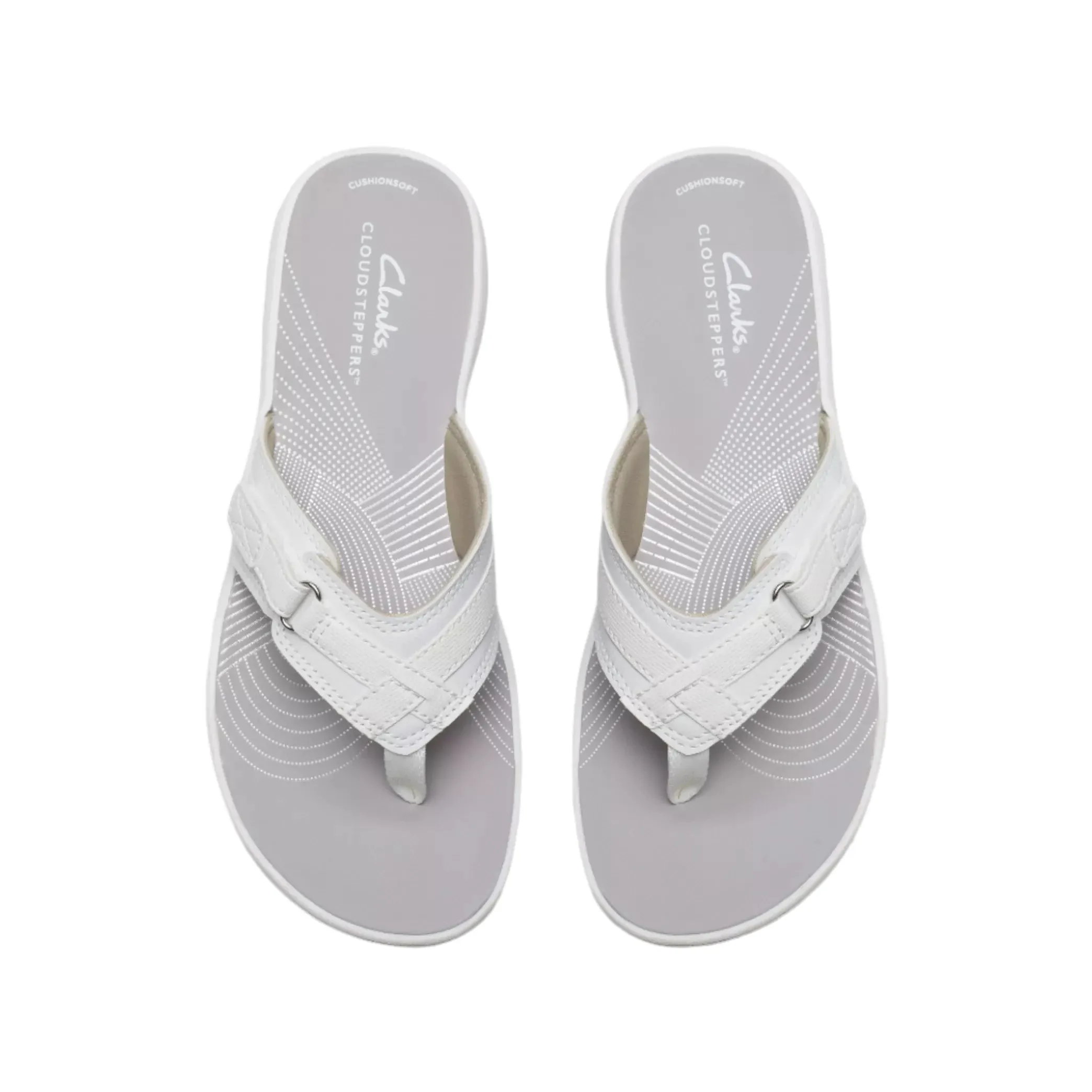 Clarks Brinkley Sea White Synthetic