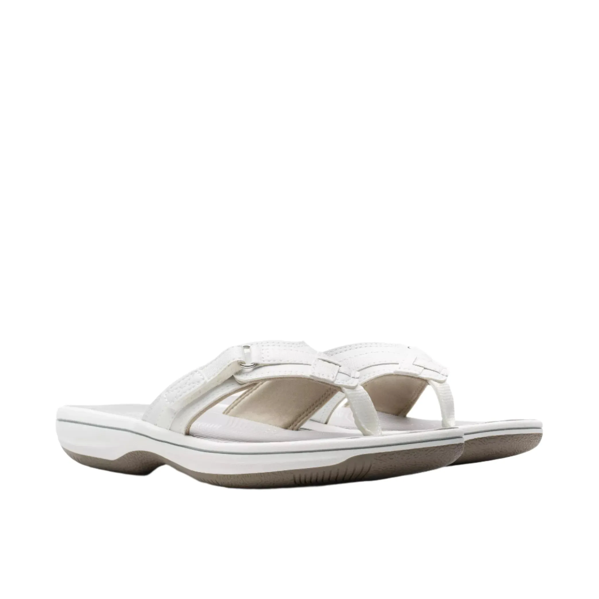 Clarks Brinkley Sea White Synthetic