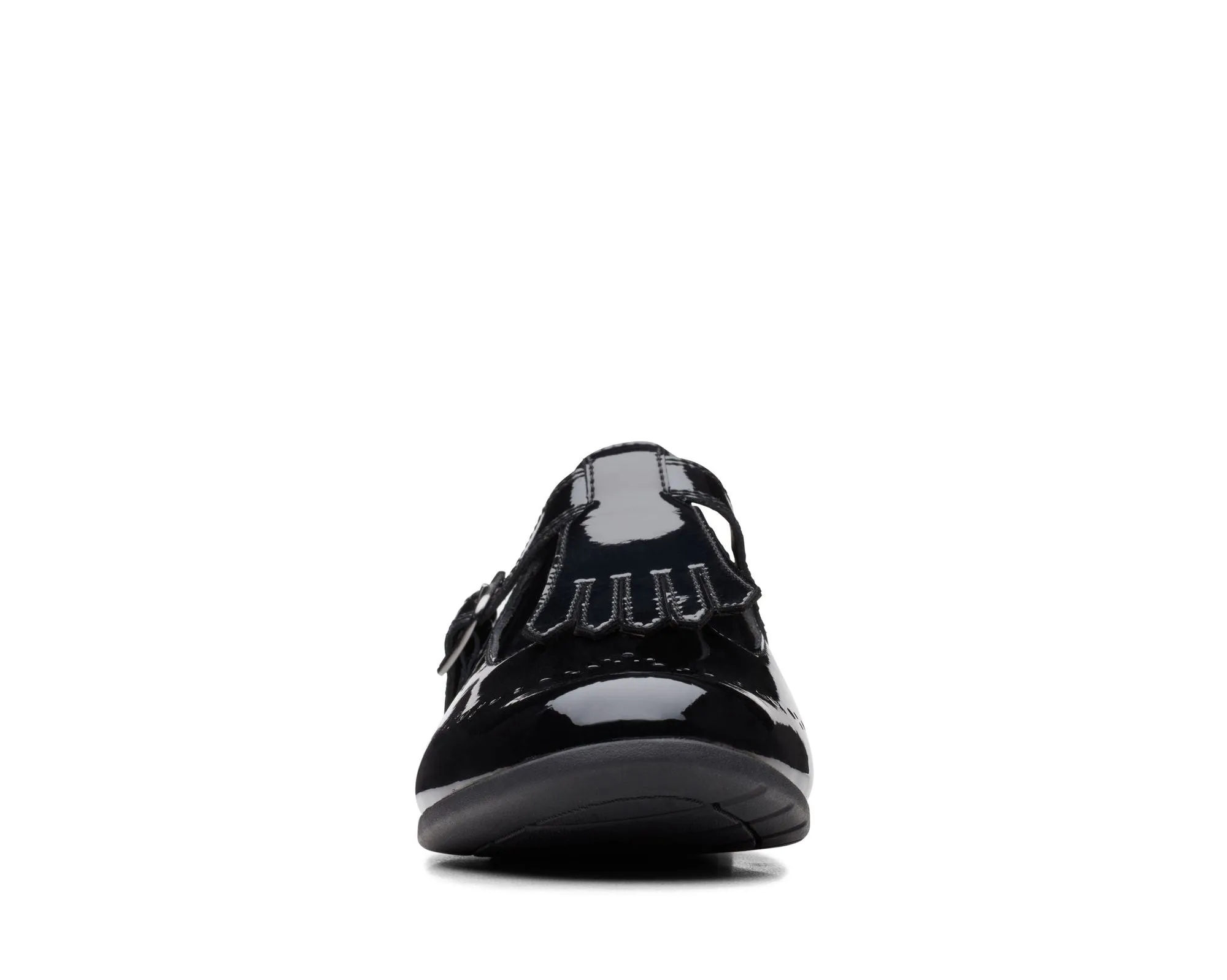 Clarks Scala Teen Youth Black Patent