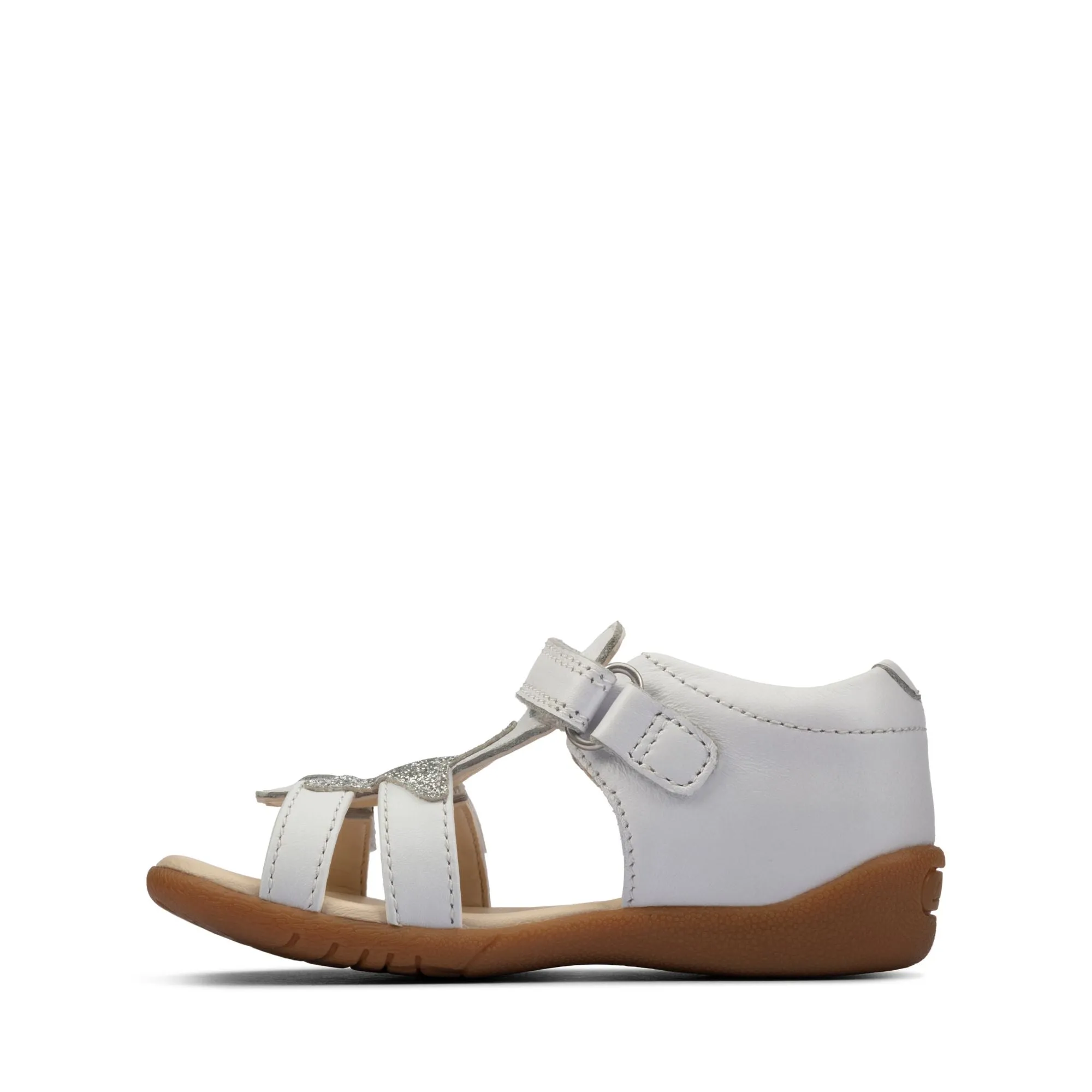 Clarks Zora Summer T White Leather