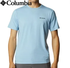 Columbia Tech Trail Graphic Blue Tee Blue