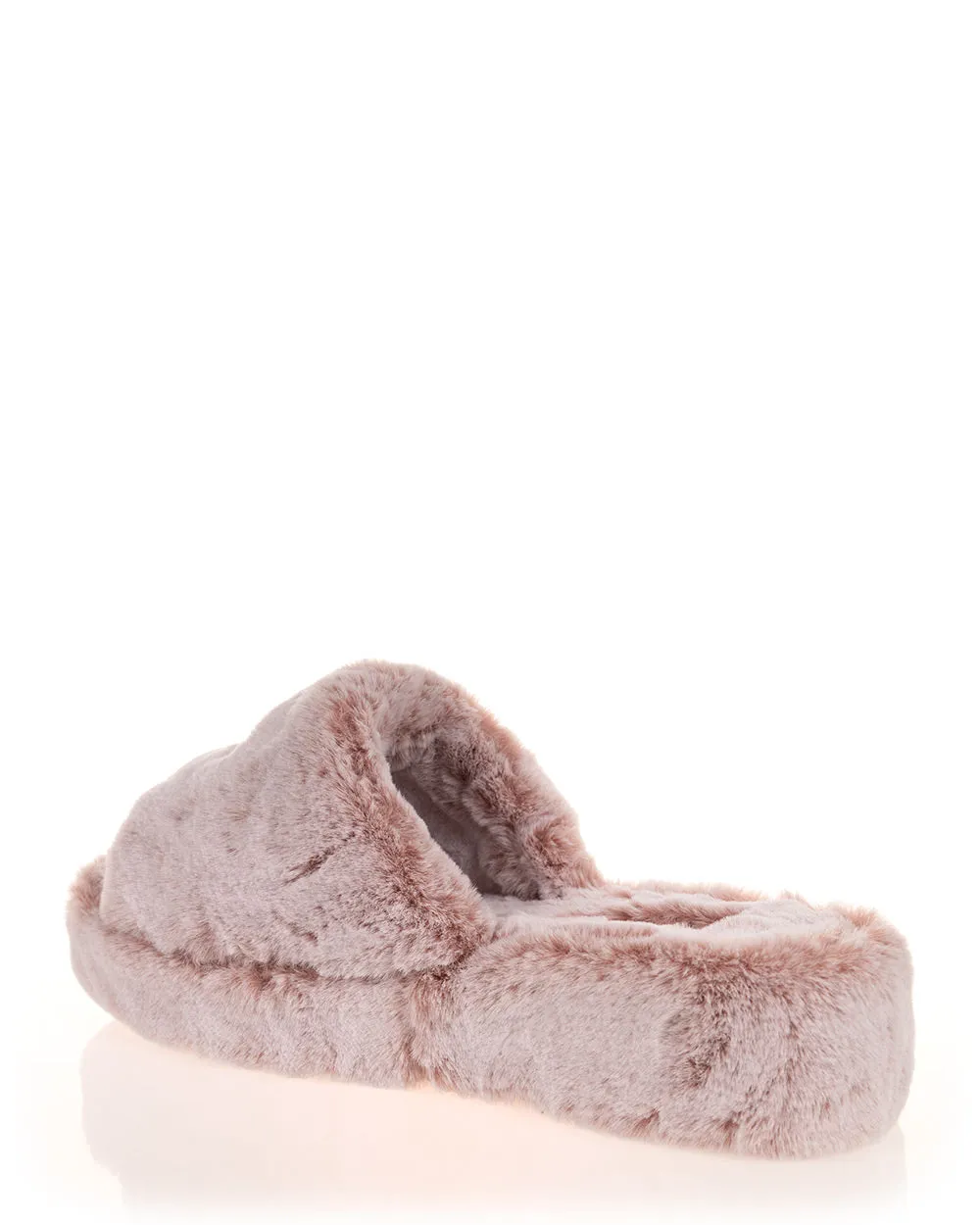 Skechers Love Notes Blush Fluffy Slipper